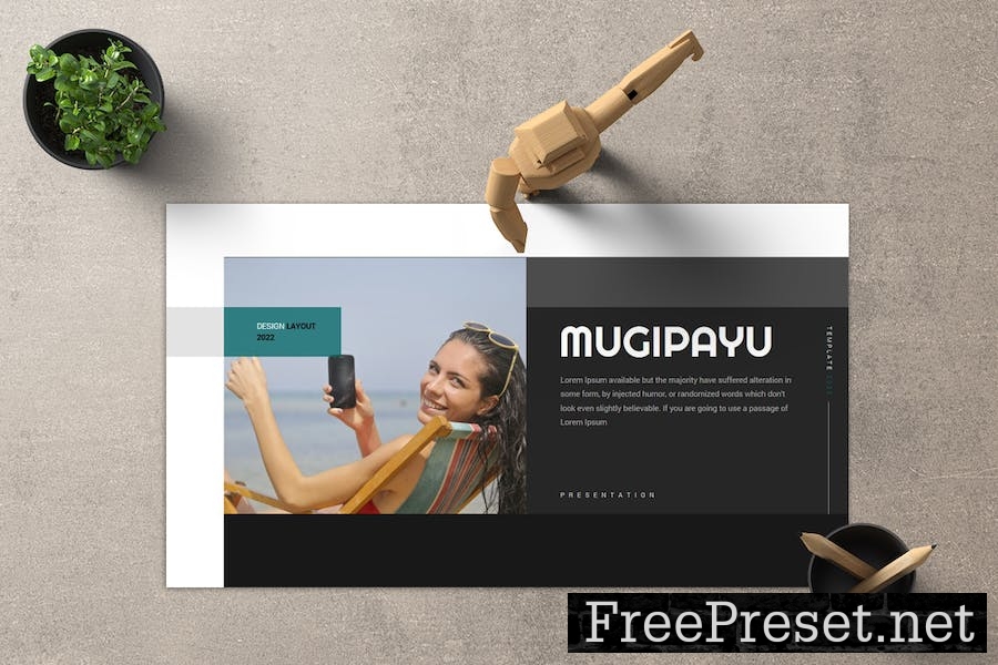 Mugipayu - Powerpoint Template A9EXZJD