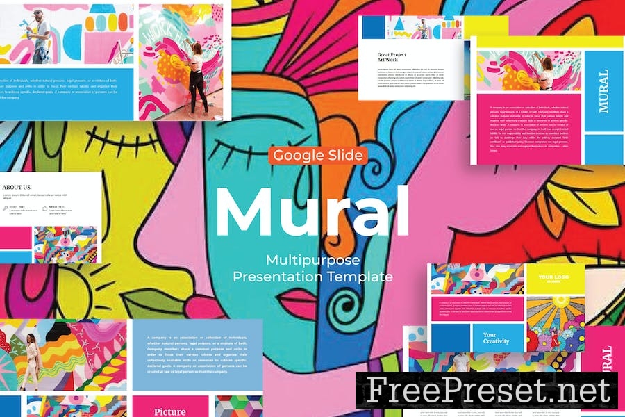 Mural - Google Slide Template MBZEAET