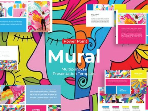 Mural - PowerPoint Template NYSTEFH