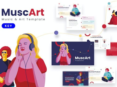 MusArt - Keynote Template TTKMZJY