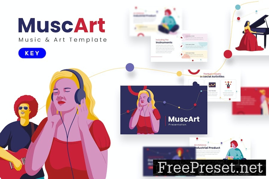 MusArt - Keynote Template TTKMZJY