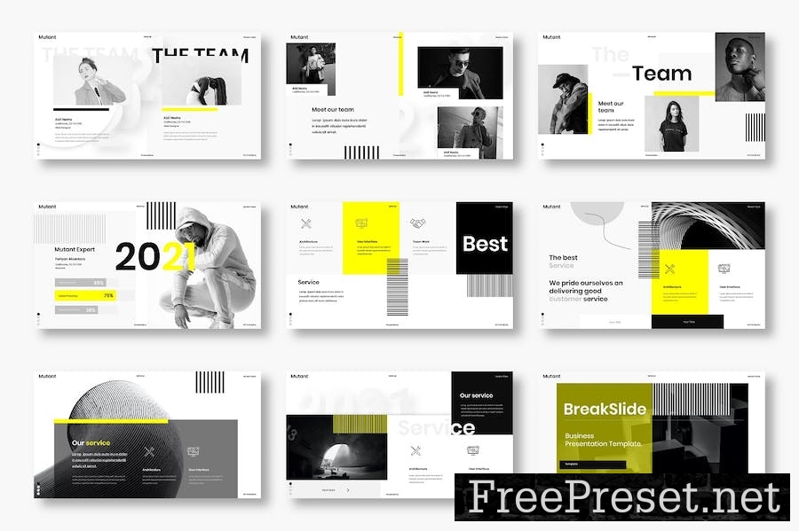 Mutant – Business Keynote Template S2XVYR4