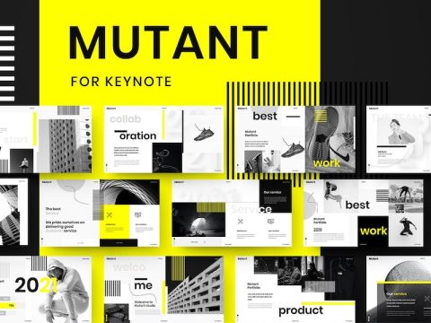 Mutant – Business Keynote Template S2XVYR4