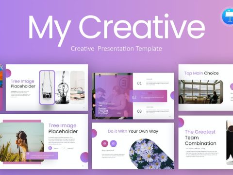 My Creative Purple Creative Business Keynote PJX4QH5