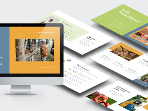 Mypea : Zoo Business Keynote Template N2YQ54K