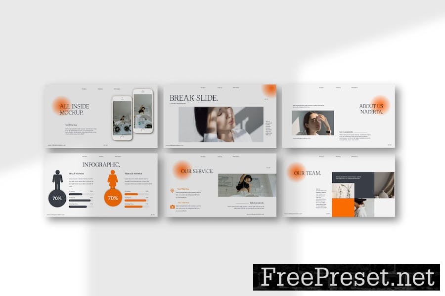 Nadirta Powerpoint Template ZF59BX8