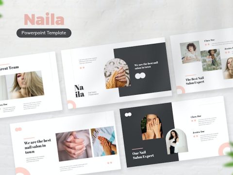 Naila Nail Salon Powerpoint FBNKH6B