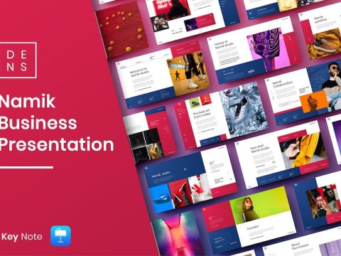 Namik – Business Keynote Template S9DTPDG