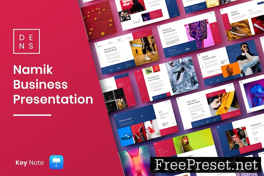 Namik – Business Keynote Template S9DTPDG