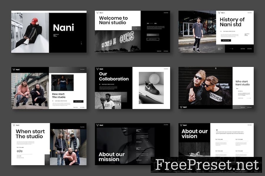 Nani – Business Keynote Template ZDHJQV9