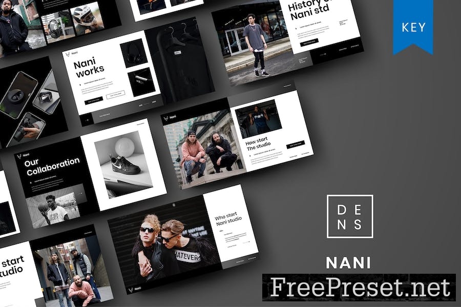 Nani – Business Keynote Template ZDHJQV9