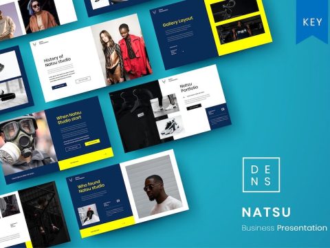 Natsu – Business Keynote Template P5S63FP