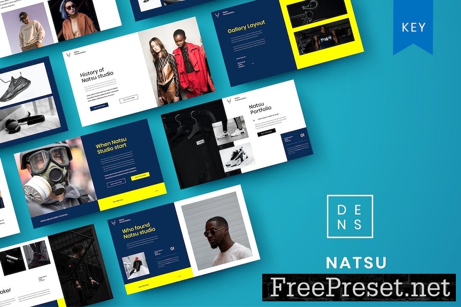 Natsu – Business Keynote Template P5S63FP