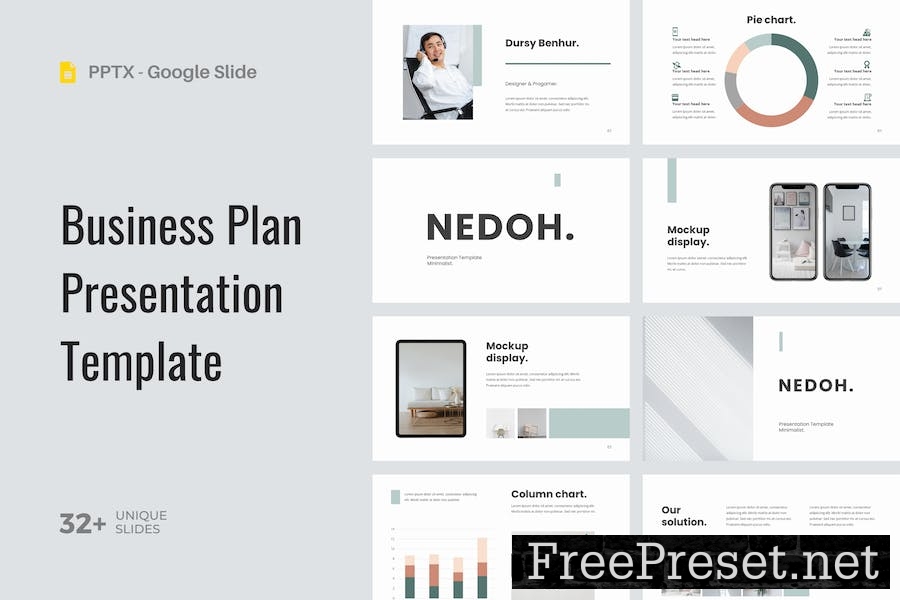 Nedoh Business Plan Google Slide Presentation ZMMK2N7