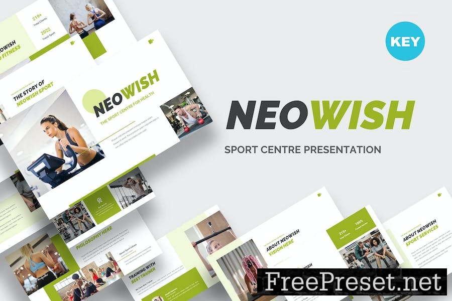 Neowish - Gym And Fitness Keynote 8ZHP46K