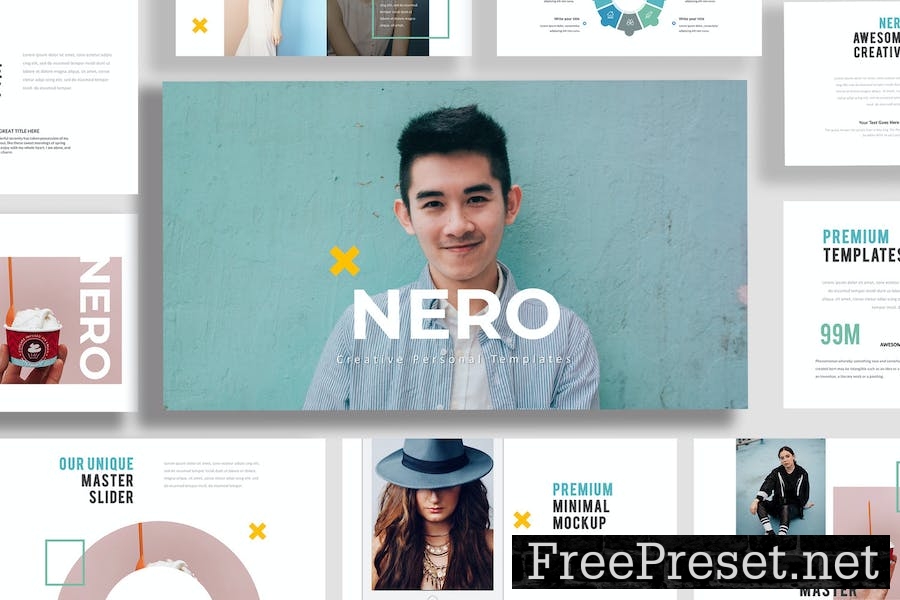 Nero Creative Google Slides