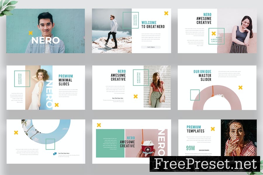 Nero Creative Google Slides