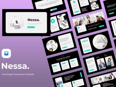 Nessa - Technology Keynote Template C9LH7SG