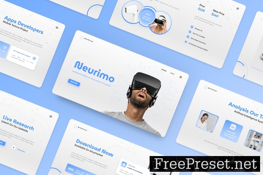 Neurimo - Artificial Intelligence Keynote Template NPGCWR9