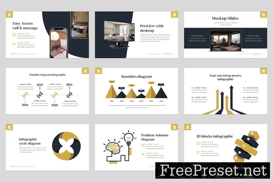 Nevotel - Luxury Hotel Keynote Template XG2BFRJ