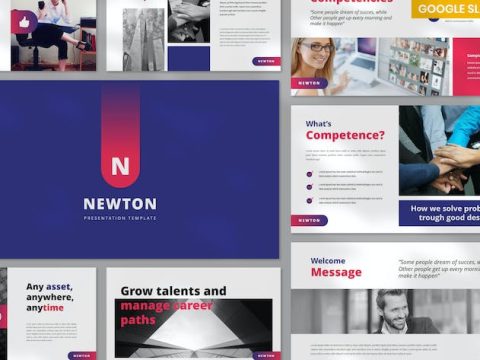 Newton Business Google Slides ULVNJJR