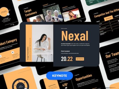 NEXAL Digital Business Marketing Presentation Key