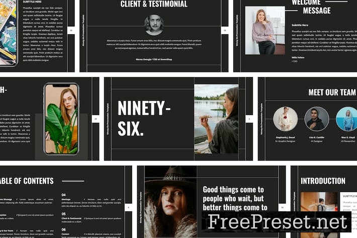 Ninety-Six Keynote Template