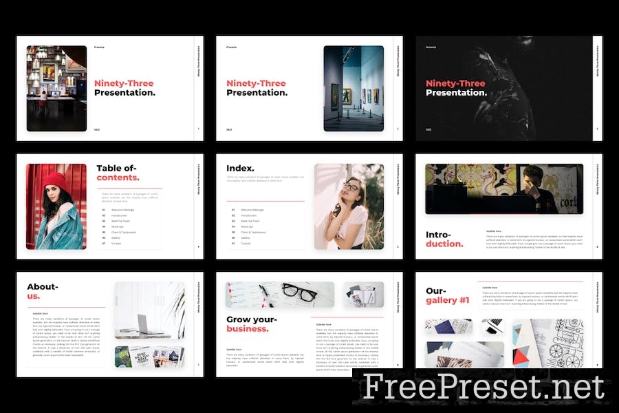 Ninety-Three Keynote Template KJ6BDM2