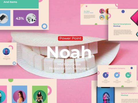 Noah - PowerPoint Template 6G45VKG