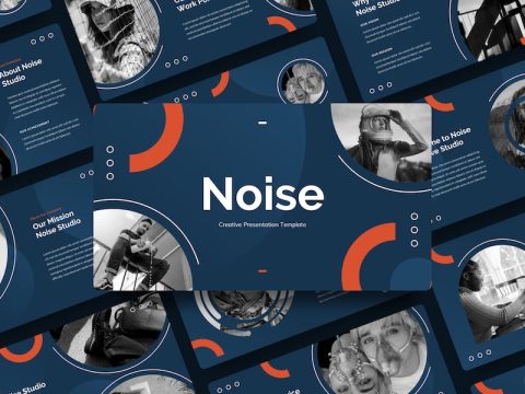 Noise - Creative Keynote Template W33PB2L