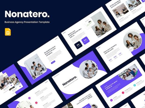 Nonatero - Business Agency Google Slide Template 84VHYEE