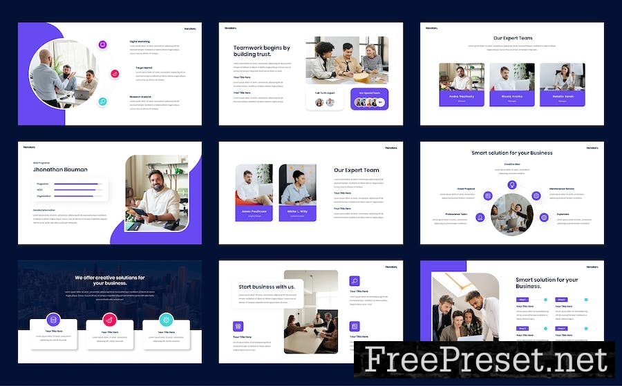 Nonatero - Business Agency Keynote Template R5MTAN4