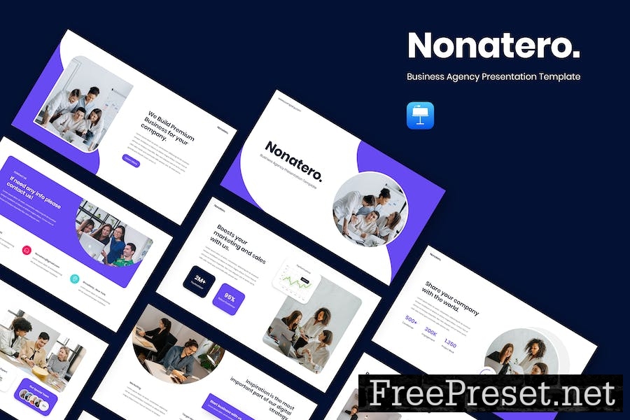 Nonatero - Business Agency Keynote Template R5MTAN4