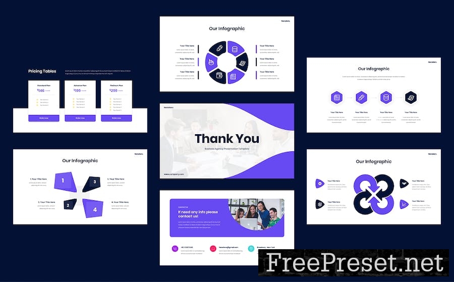 Nonatero - Business Agency PowerPoint Template