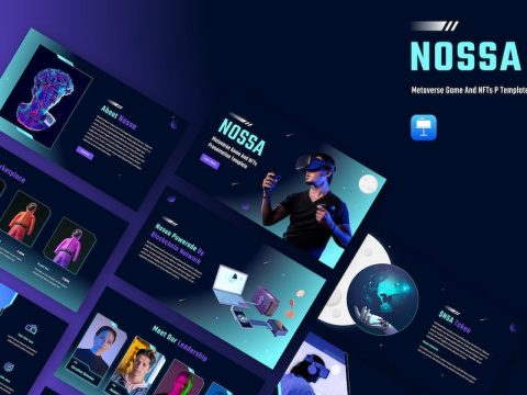 Nossa - Metaverse Game & NFTs Keynote Template 8NFY9Q7