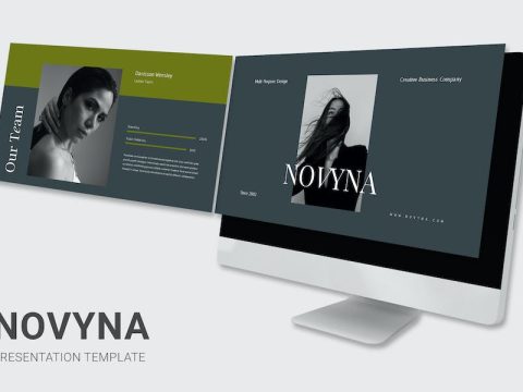 Novyna - Business Lookbook Keynote Template EE2F6FW