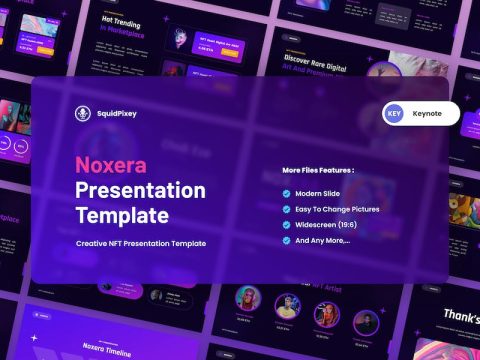 Noxera - Creative NFT Keynote Template 2JPSPHN