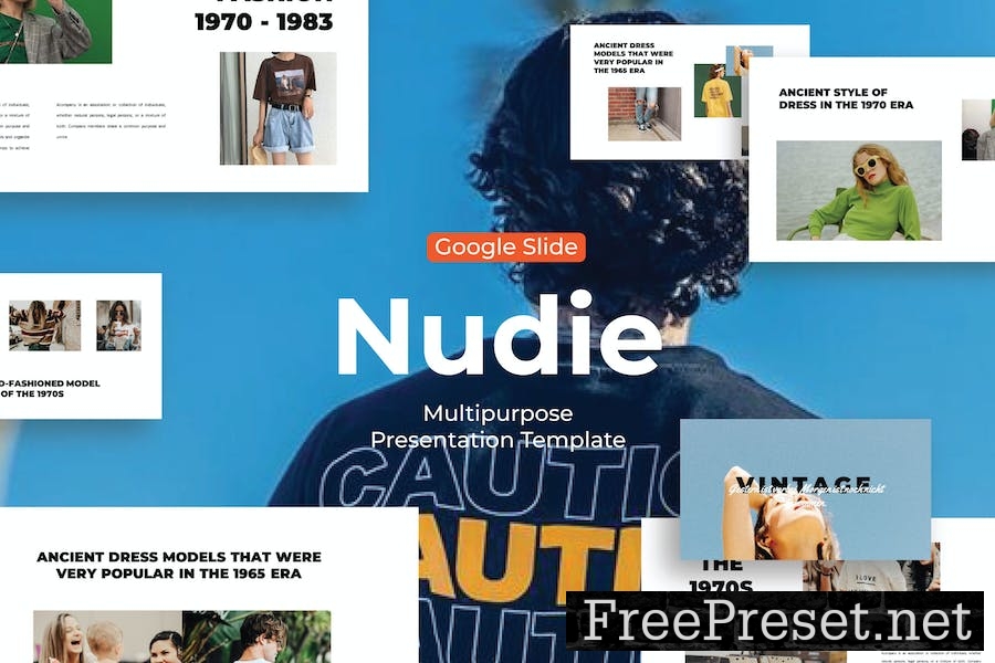 Nudie - Google Slide Template MSCG7R5