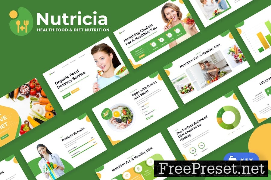 Nutricia - Health Food & Diet Keynote Template L64UL5E