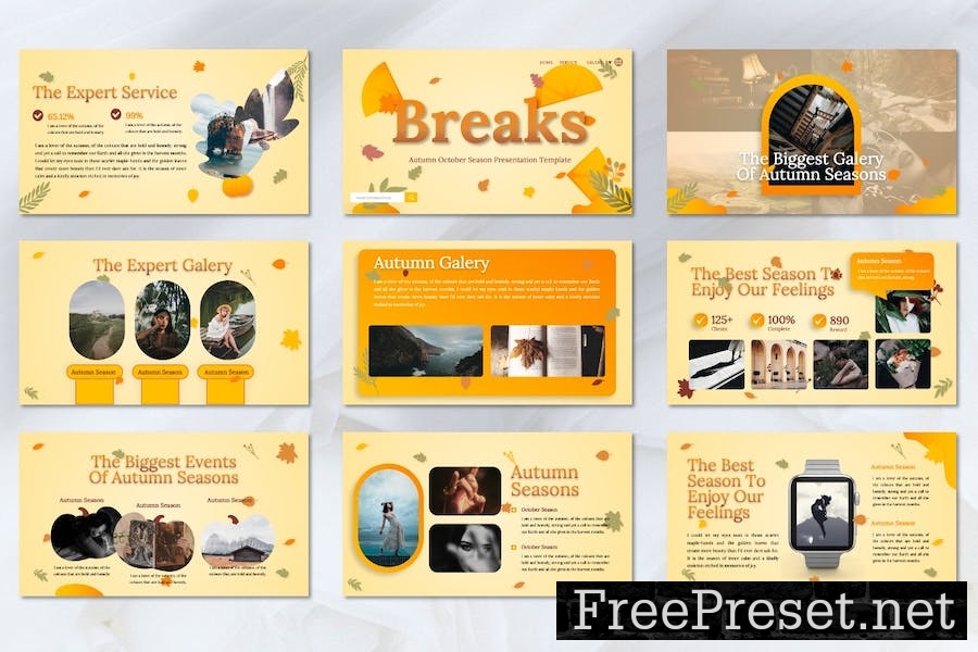 Octobe - Autumn Keynote Template B23K2GC