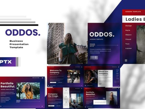 Oddos - Business Presentation Keynote Template S8DRWT9