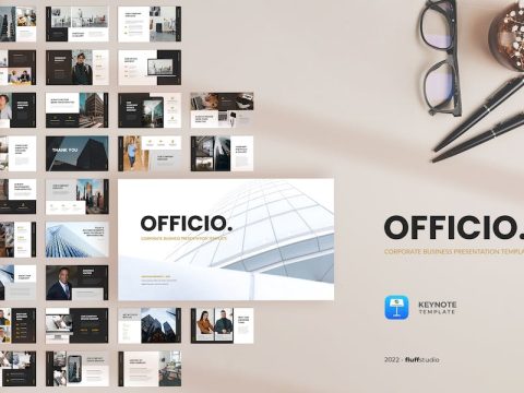 Officio - Corporate Keynote Template E6CNNZ9