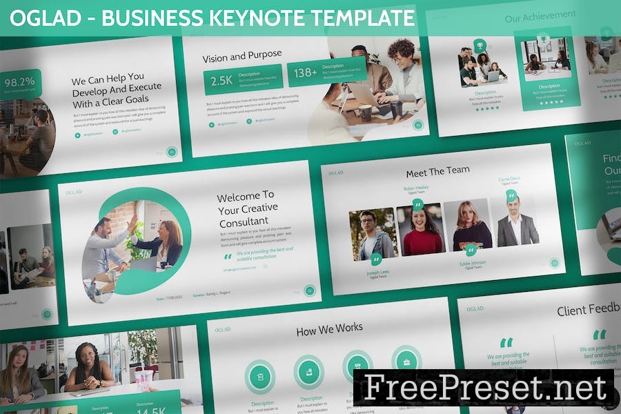 Oglad - Business Keynote Template 7NKHUPX