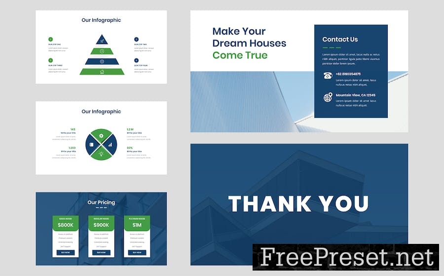 Omahku - Real Estate PowerPoint Template PQJ9N4Y