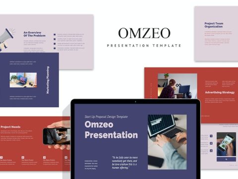 Omzeo : SEO Optimization Keynote Template L4GNPGJ