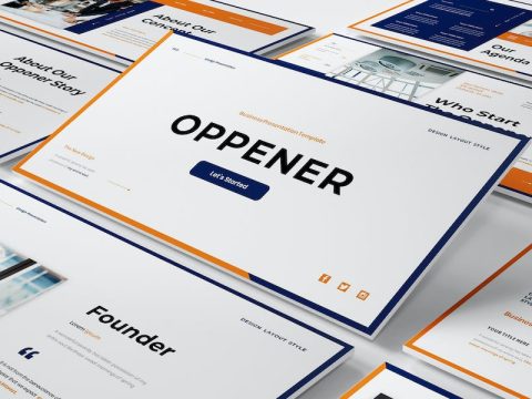 Opponer - Business Presentation Keynote Template 9NRQC6E