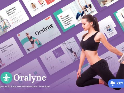 Oralyne - Yoga Studio & Ayurveda Keynote Template J8UZD7H