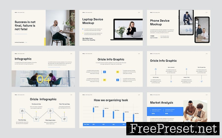 Oricle - Multipurpose KEY Presentation Template Y5ETFR4