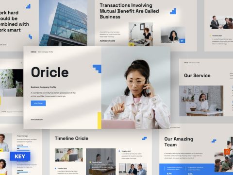 Oricle - Multipurpose KEY Presentation Template Y5ETFR4