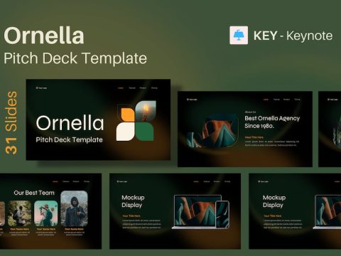 Ornella Keynote Pitch Deck Presentation Template 5Y5QY6G